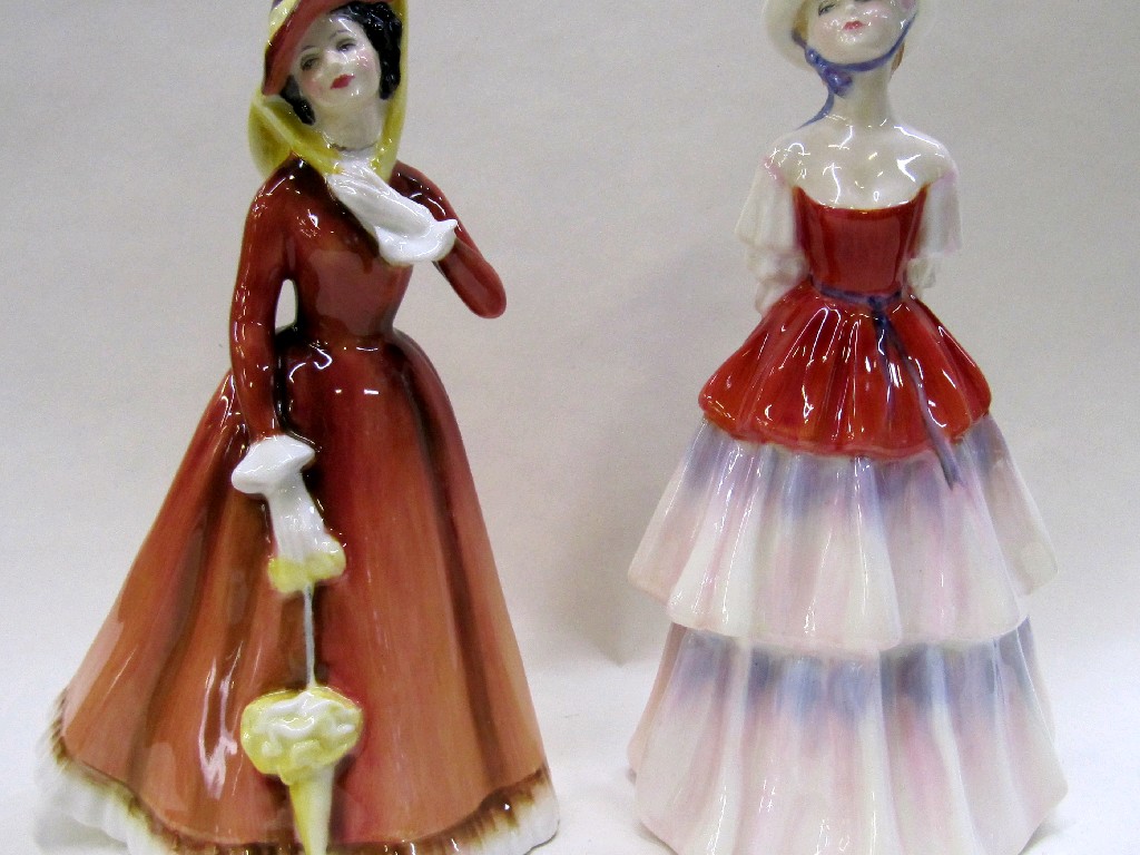 Appraisal: Two Royal Doulton ladies Eliza HN and Julia HN