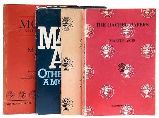 Appraisal: Amis Martin The Rachel Papers blurb slip pasted to half-title