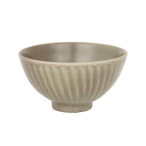 Appraisal: A Longquan Celadon Petal-Carved Bowl Southern Song-Yuan Dynasty th Century