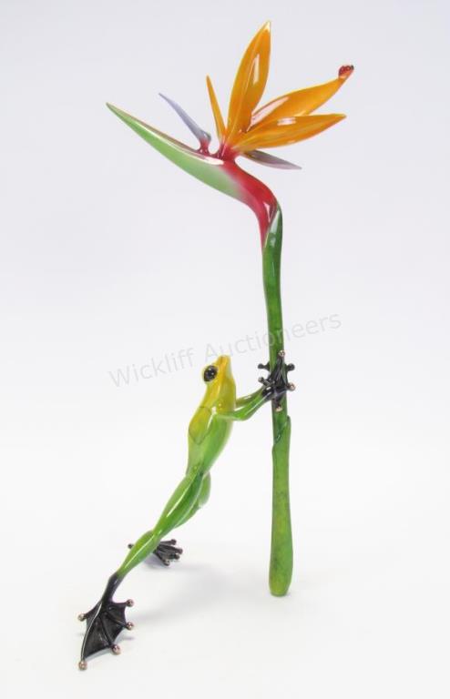 Appraisal: Tim Cotterill Paradise Bronze Sculpture by Tim Cotterill-The Frogman depicting