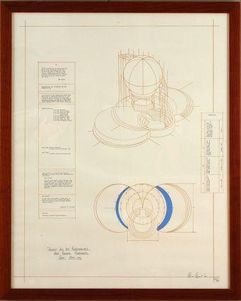 Appraisal: ALICE AYCOCK b PROJECT FOR THE CONTEMPORARY ARTS CENTER CINCINNATI