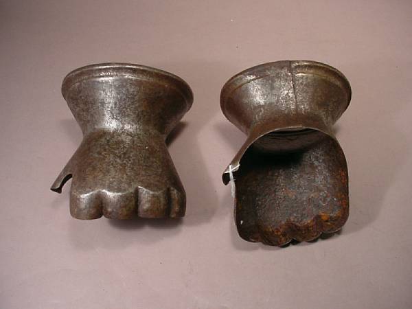 Appraisal: A pair of gauntlets in late th century style Of