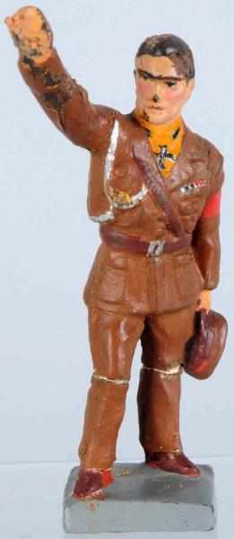 Appraisal: Lineol cm G ring in Dark Brown Uniform Totally repainted