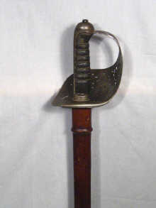 Appraisal: A Victorian officers sword and scabbard by S J Pillin