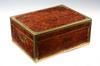 Appraisal: CHINESE BOX - Circa exotic wood Chinese export box Box