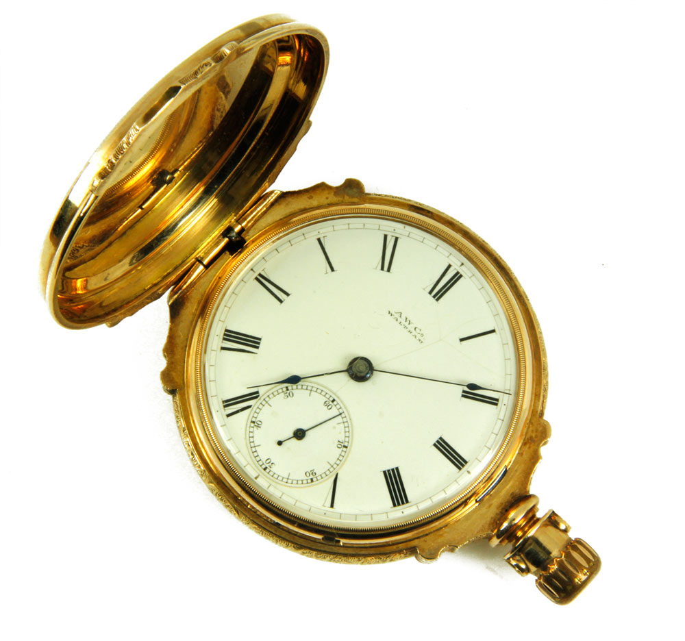 Appraisal: - K Gold Pocket Watch K gold pocket watch American