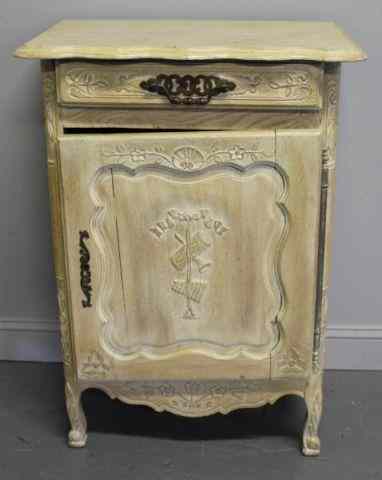 Appraisal: French Country Style Small Cabinet With one drawer and door