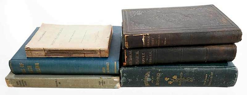 Appraisal: Six N C Natural History and Geology Books including two