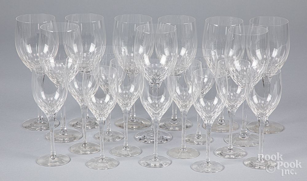 Appraisal: Crystal stemware Crystal stemware Condition Good condition No apparent damages