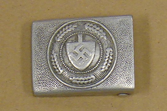 Appraisal: Lot consists of a German WWII Labor Corp belt buckle