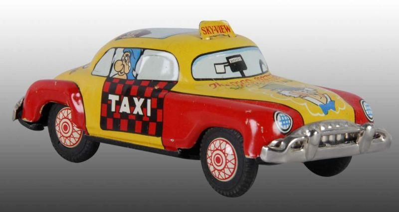 Appraisal: Walt Disney Linemar Mad Hatters Sky View Taxi Toy Description