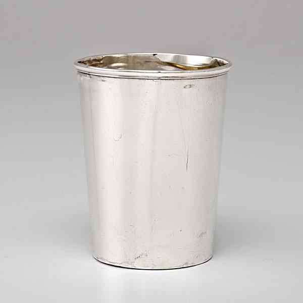 Appraisal: Georgian Beaker London England ca a sterling silver beaker marked