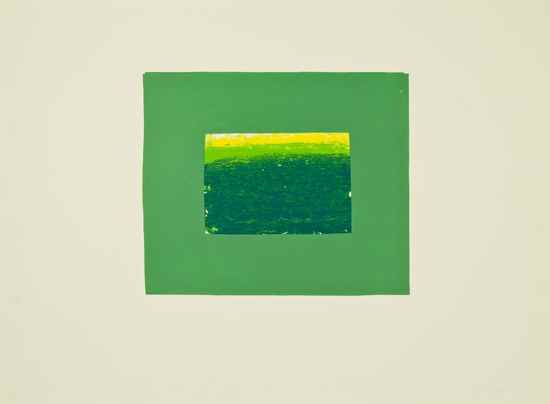 Appraisal: Howard Hodgkin b Indian View K from 'Indian Views' h