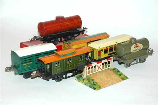 Appraisal: Collection Of Hornby Rolling Stock including Milk traffic van Southern