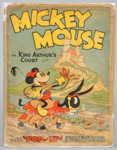 Appraisal: Walt Disney Mickey Mouse Pop-Up Book Description Titled Mickey Mouse