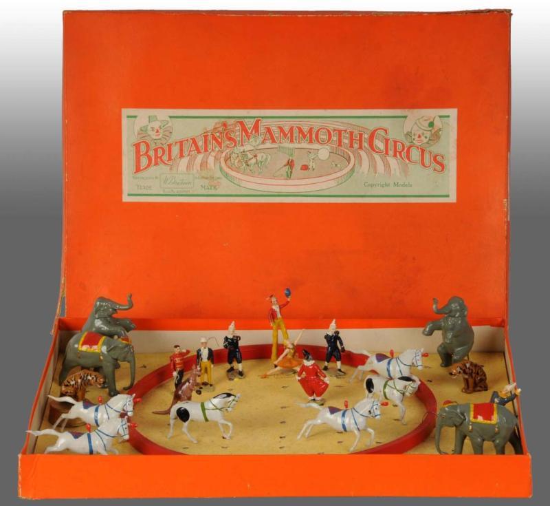 Appraisal: Britains Mammoth Circus No Boxed Set Description Complete with excellent