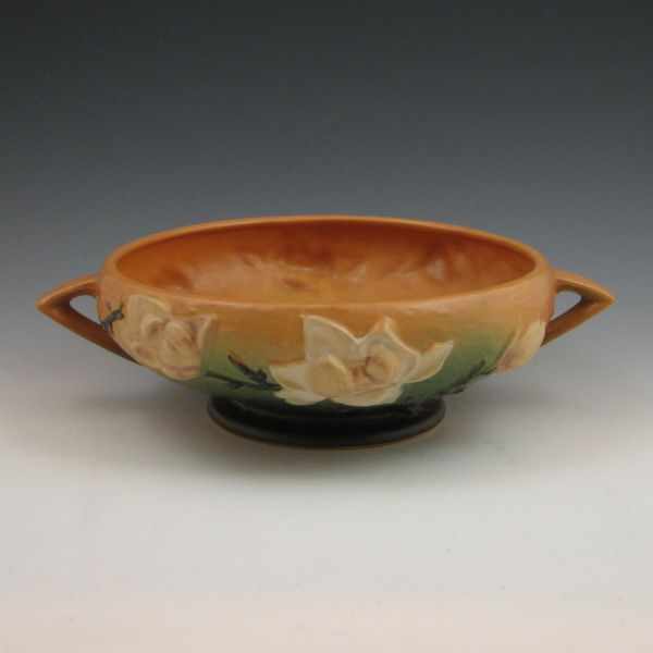 Appraisal: Roseville Magnolia bowl in brown Marked Roseville USA - ''