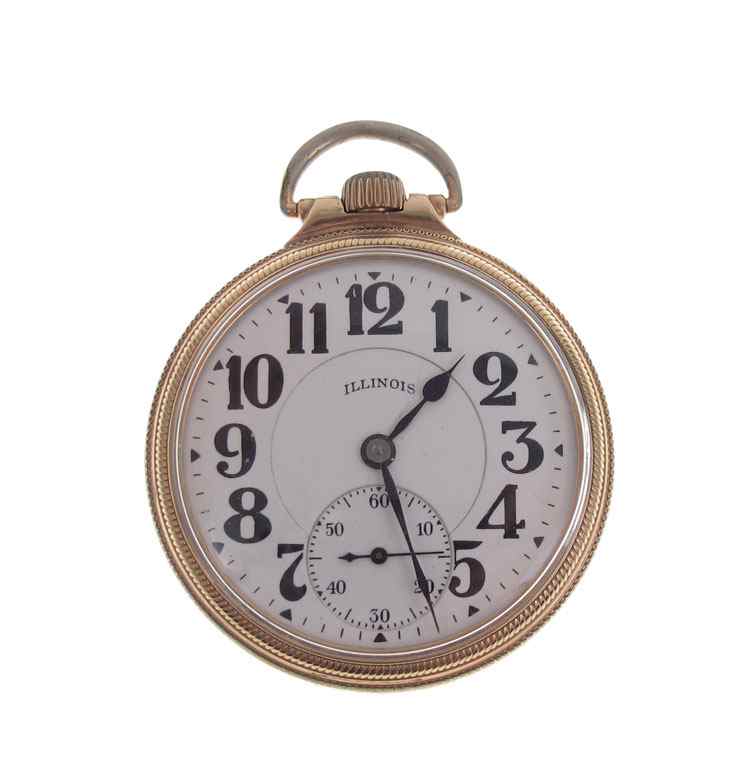 Appraisal: ILLINOIS BUNN SPECIAL RAILROAD POCKET WATCH jewel railroad approved and