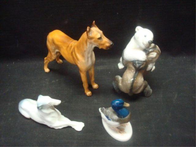 Appraisal: Pieces of Porcelain Animals From a Queens estate