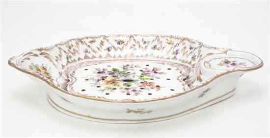 Appraisal: A Berlin K P M Serving Dish having allover floral