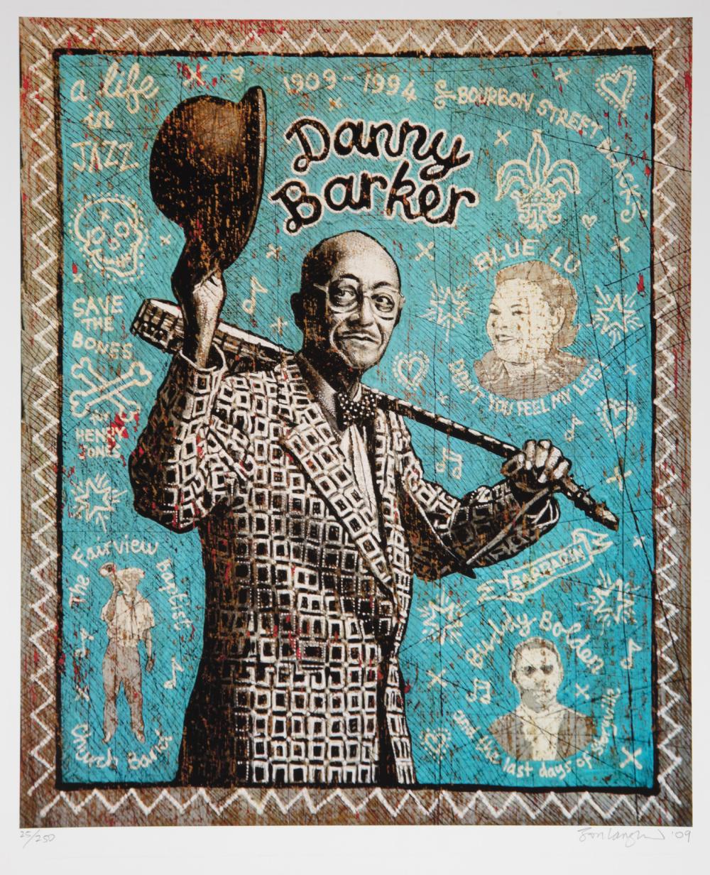 Appraisal: JON LANGFORD WELSH AMERICAN B Jon Langford Welsh American b