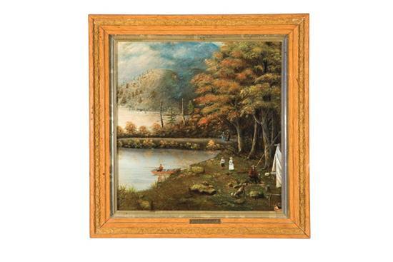 Appraisal: LANDSCAPE ATTRIBUTED TO JASPER FRANCIS CROPSEY NEW YORK - Oil