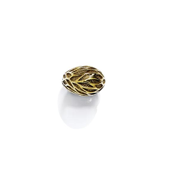 Appraisal: A GOLD RING TIFFANY circa Yellow gold g Decorative ring