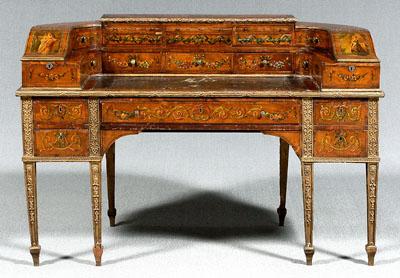 Appraisal: Period Adam Carlton House desk fine dovetailed construction with mahogany