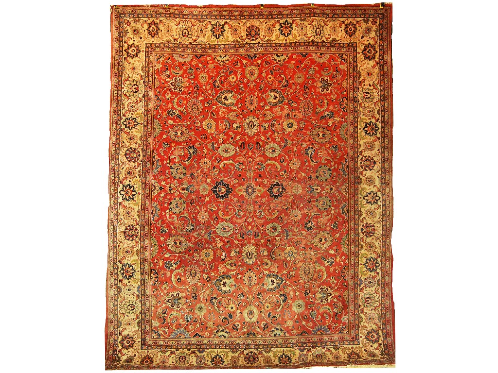 Appraisal: Persian Mahal carpet s