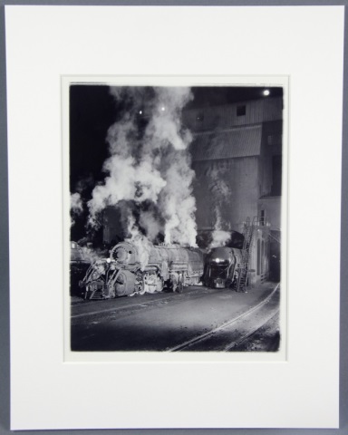 Appraisal: O Winston Link Original PhotographAmerican photographer - Coal Bunker at