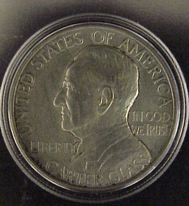 Appraisal: Lynchburg commemorative half dollar AU details but wiped net grade