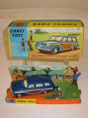 Appraisal: Ford Cortina Estate figures complete boxed G-E Illustrated