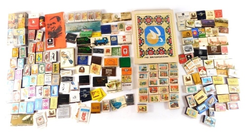 Appraisal: Various collectable matchboxes some boxed a quantity