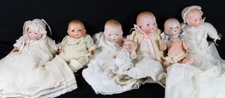 Appraisal: lot of German bisque Bye-Lo dolls by Armand Marseille and