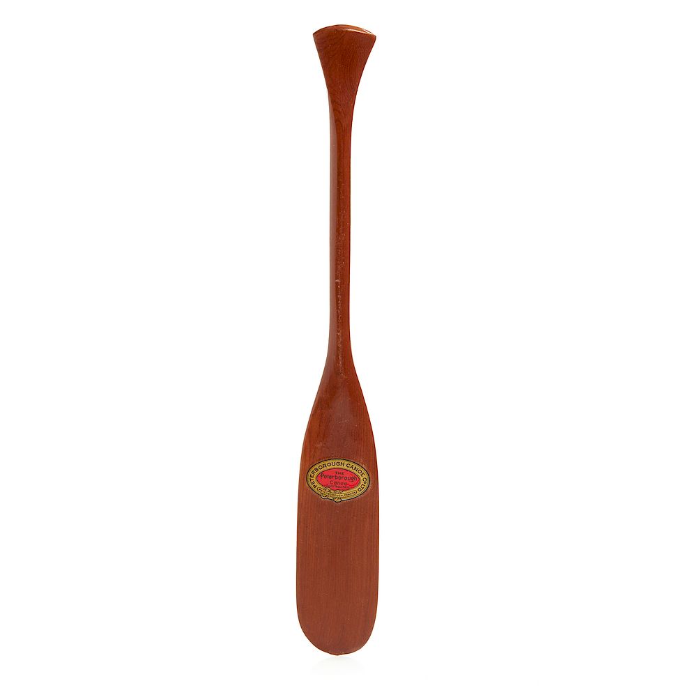 Appraisal: Peterborough Canoe Co Sales Sample Sales sample canoe paddle from