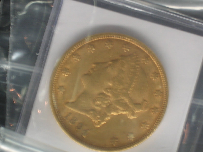 Appraisal: GOLD XF- Full details and rich tones reverse is border