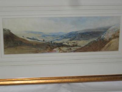 Appraisal: JESSIE JOY View of Marske Swaledale unsigned inscribed and dated