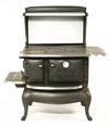 Appraisal: COOK STOVE - Atlantic Duchess model cast iron wood burning