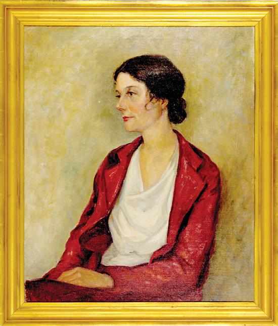 Appraisal: Anne Taylor Nash Georgia - PORTRAIT OF WRITER KATHERINE DRAYTON