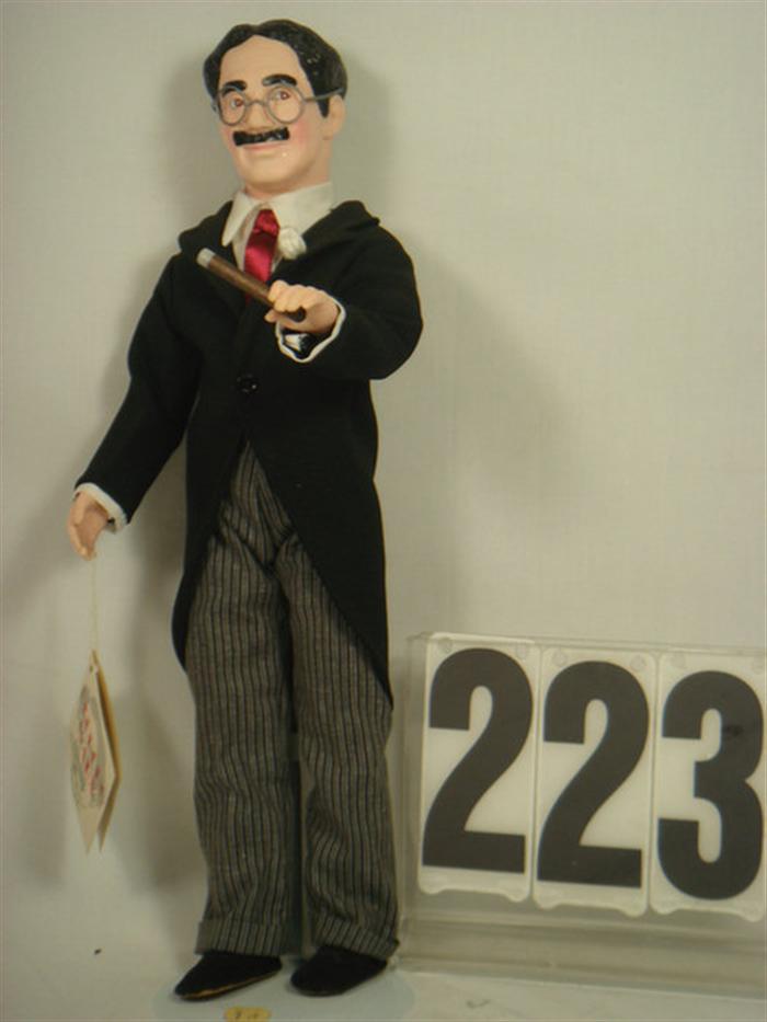 Appraisal: Effanbee Groucho Marx Doll Made by Effanbee inches tall vinyl