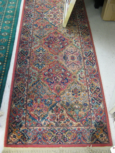 Appraisal: TWO KARASTAN CARPETS Kerman design American machine loomed ' x