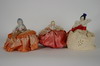 Appraisal: DOLLS - Lot of three pincushion dolls two of th