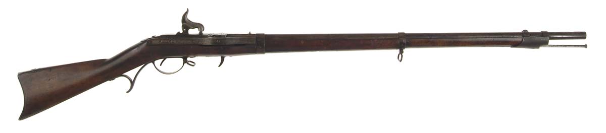 Appraisal: MODIFIED HALL RIFLE Cal NSN - rnd bbl A number