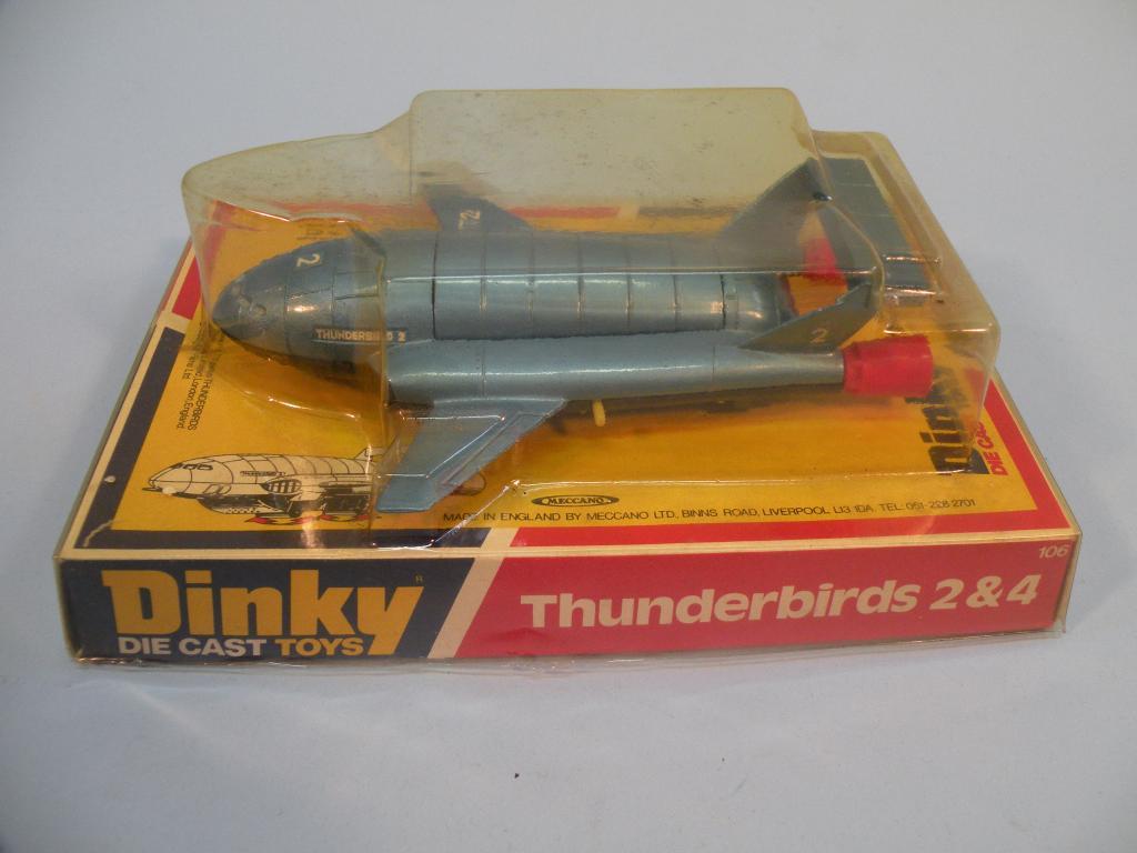 Appraisal: A Dinky Thunderbirds No in pale blue