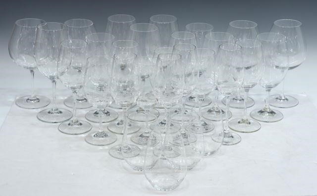 Appraisal: lot of Riedel colorless stemware all having acid-etched mark underfoot