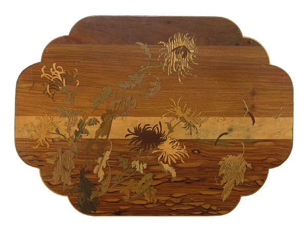 Appraisal: Property from the Corinthian Studios Collection circa signed in marquetry