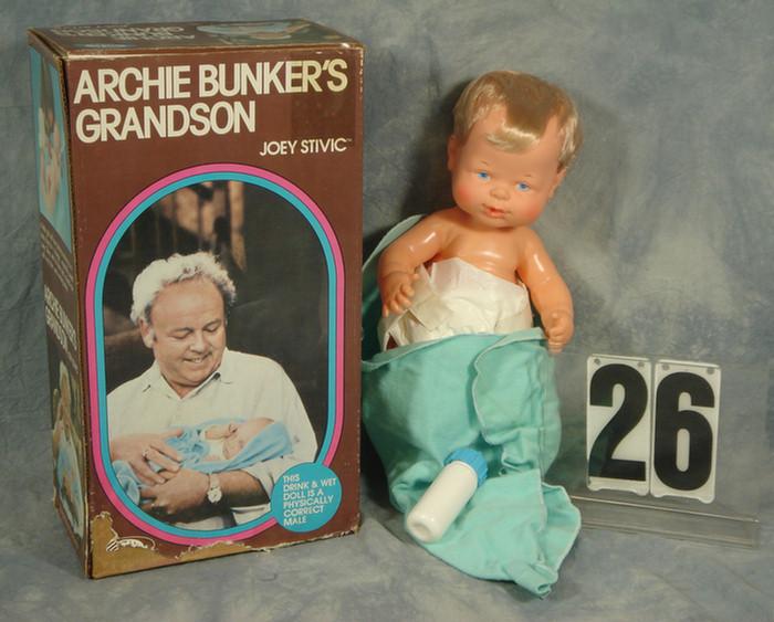 Appraisal: Ideal Joey Stivic Doll Archie Bunkers Grandson drink and wet