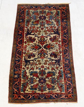 Appraisal: HAND WOVEN ORIENTAL RUG MOSUL APPROX ' x '