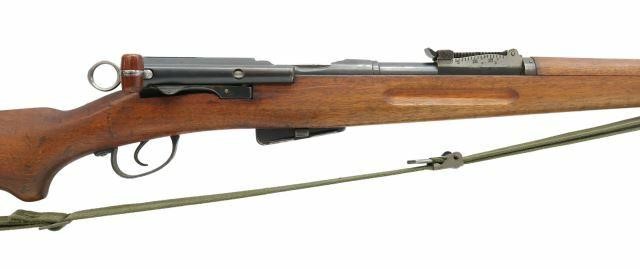 Appraisal: Schmidt Rubin Model Swiss rifle x straight pull bolt action