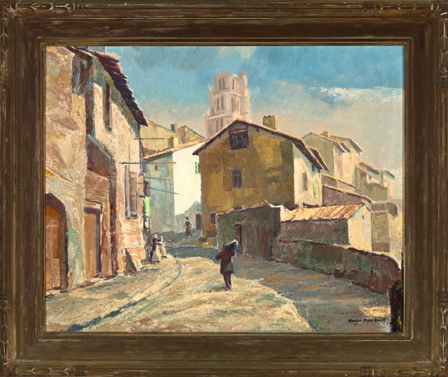 Appraisal: Gordon Dean Smith American th Century Albi France oil on